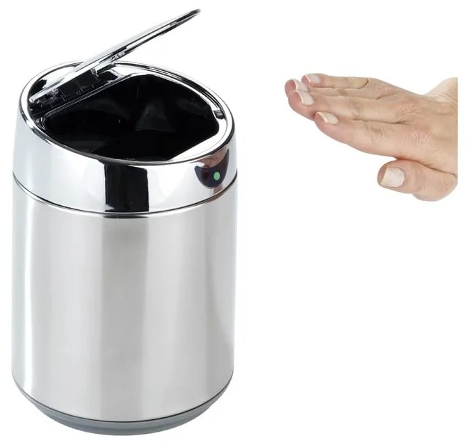 Rozsdamentes acél érintésmentes szemetes 800 ml - Maximex