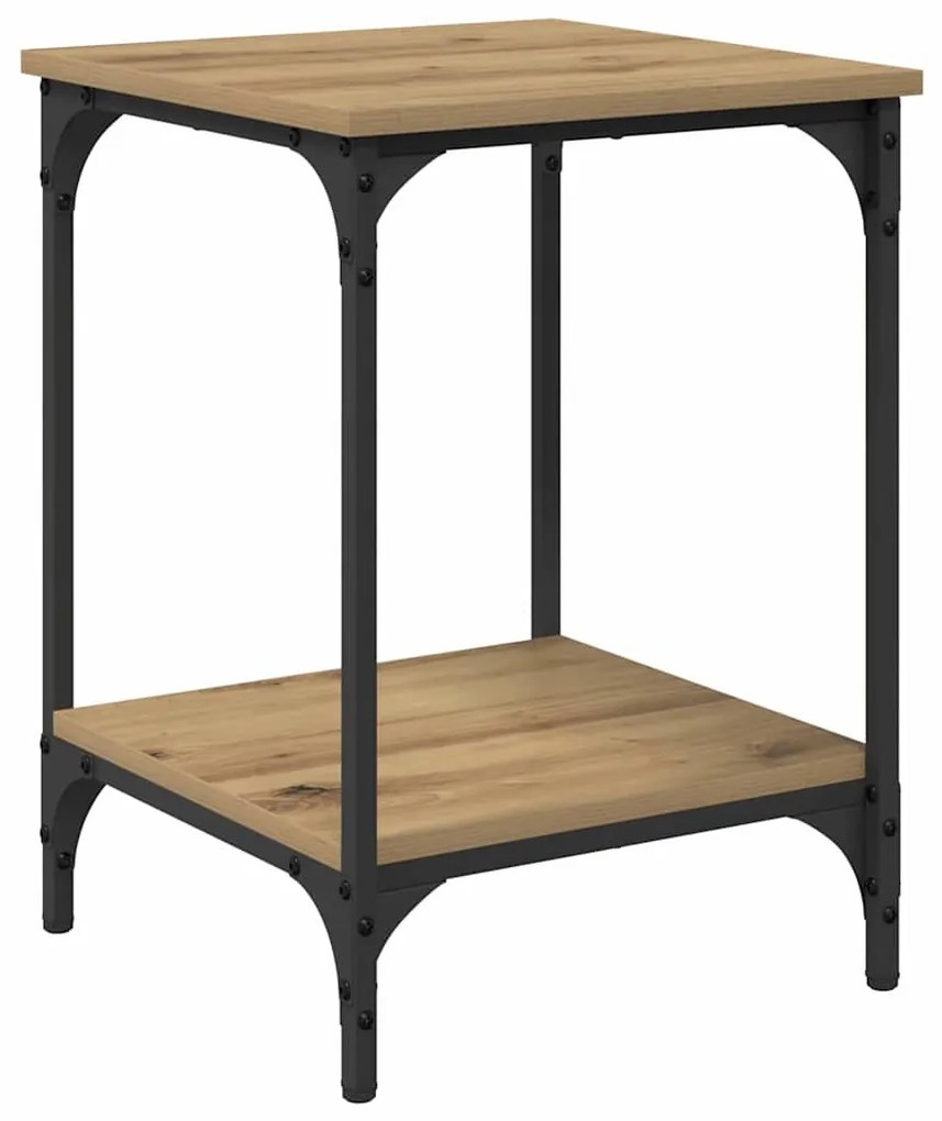 Dohányzóasztal Artisan tölgy 40 x 40 x 55 cm Faanyag