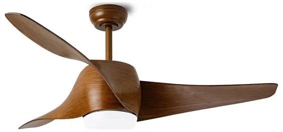 Immax NEO 07286L-LED mennyezeti ventilátor LED/18W/230V, barna, Tuya-kompatibilis Wi‑Fi + távirányító