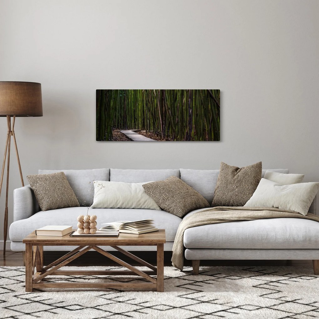 Kép - A bambuszok között (120x50 cm)