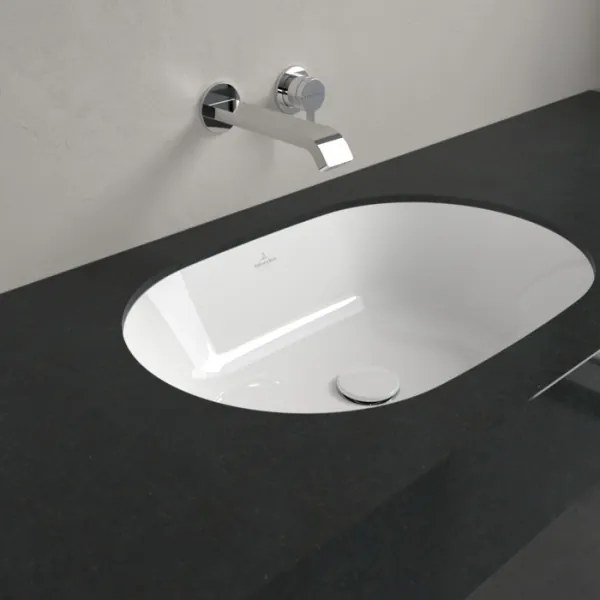 Villeroy & Boch 5A766001 - Süllyesztett mosdó ARCHITECTURA 57x37,5 cm fehér