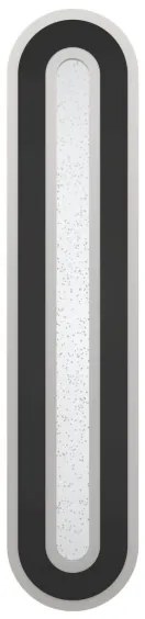 Eglo 901243 - LED Dimmelhető mennyezeti lámpa MACCHIONI LED/20W/230V fekete + + távirányító