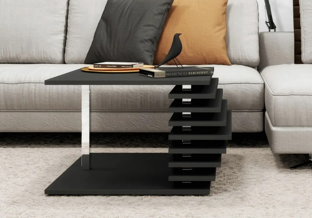 Tokyo BK dohányzóasztal Fekete N