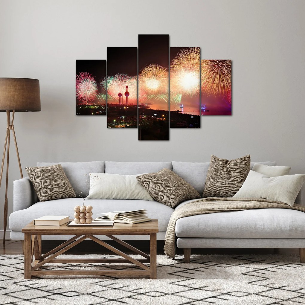 Tűzijáték képe (150x105 cm)
