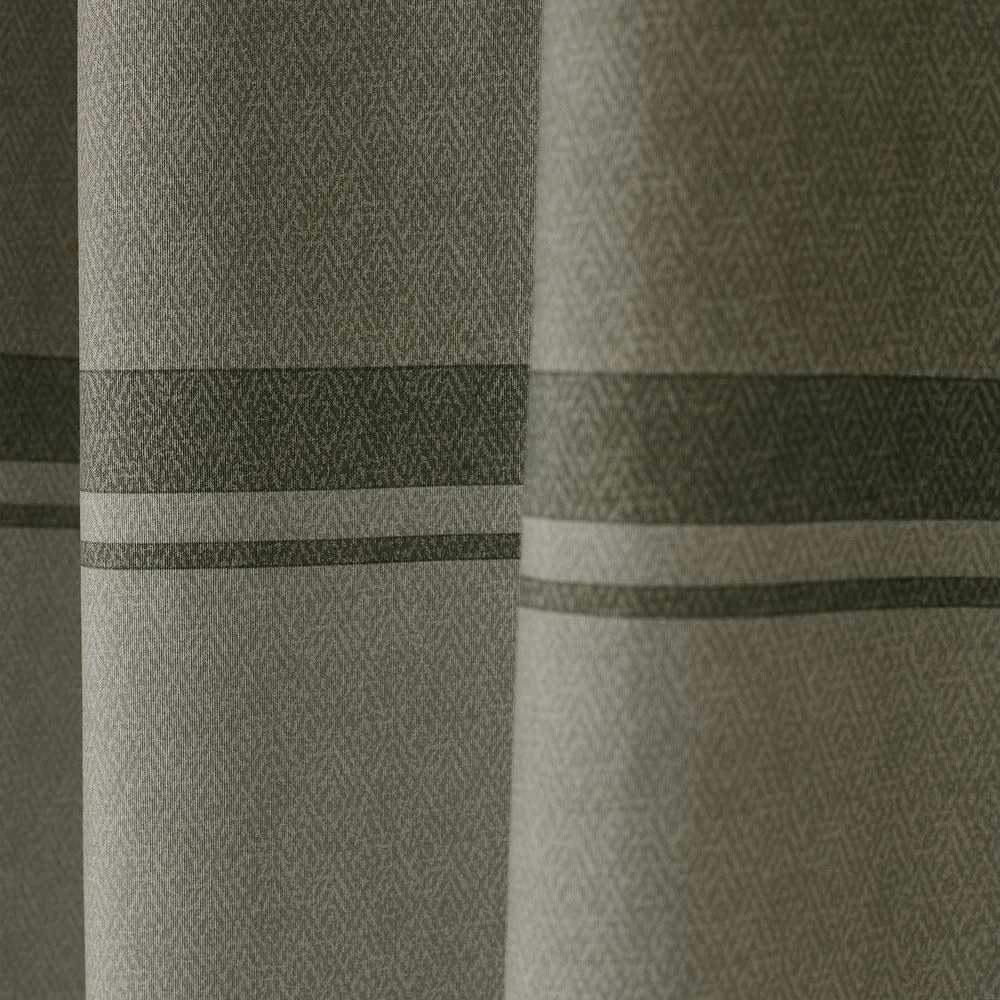 Zöld függöny szett 2 db-os 229x229 cm Melville – Catherine Lansfield