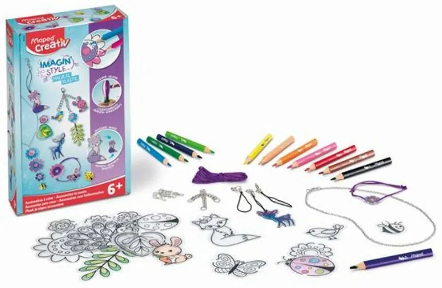 Mágikus ékszerkészítő készlet, MAPED CREATIV Imagin' Style (IMAC907400)