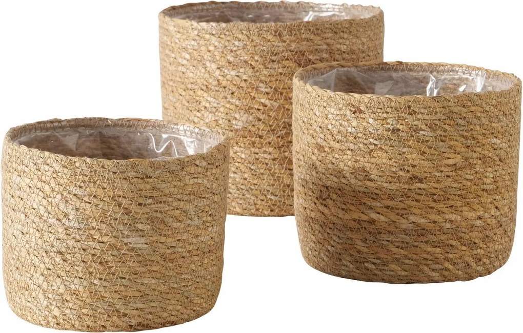 Sophy Tengerifű Kaspóvédő Szett 3 Db-os 19 X 16 CM