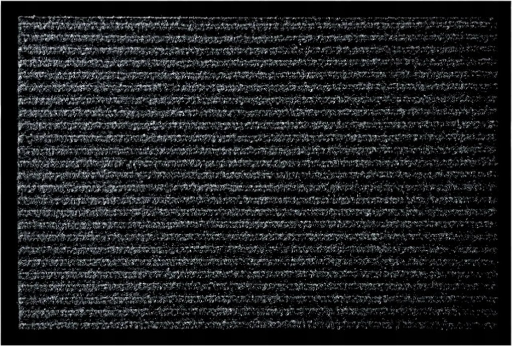 Lábtörlő Ajtó Alá 60 x 80cm Csúszásgátló gumi antracit belső és külső