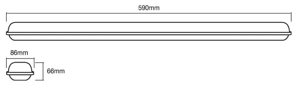 Ledvance - LED Műszaki lámpa SUBMARINE LED/18W/230V IP65