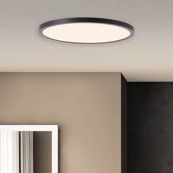 Brilliant - TUCO LED fényerőszabályozható mennyezeti lámpatest, LED/20W/230V, átmérő 29,5 cm, fekete