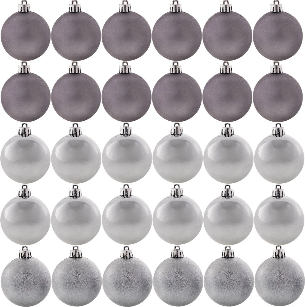 Karácsonyfa Bombák Törhetetlen Karácsonyfa Bomba Karácsonyi Díszek Szett 30 db-os