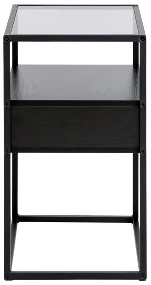 ZEIN fekete éjjeli szekrény