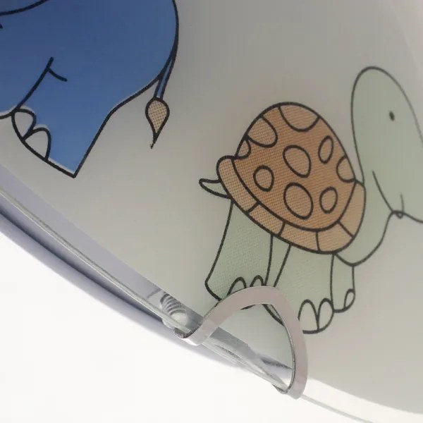 Globo 40607 - Gyerek mennyezeti lámpa KIDDY 2xE27ILLU/60W/230V