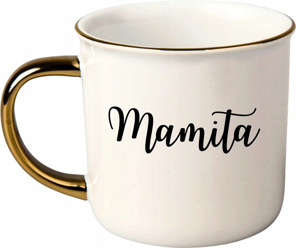 Bögre Fehér Arany Rant Ajándék Vicces Anyák Napja Mamita