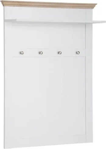 Bruce fehér fali fogas, tölgy dekor - Støraa