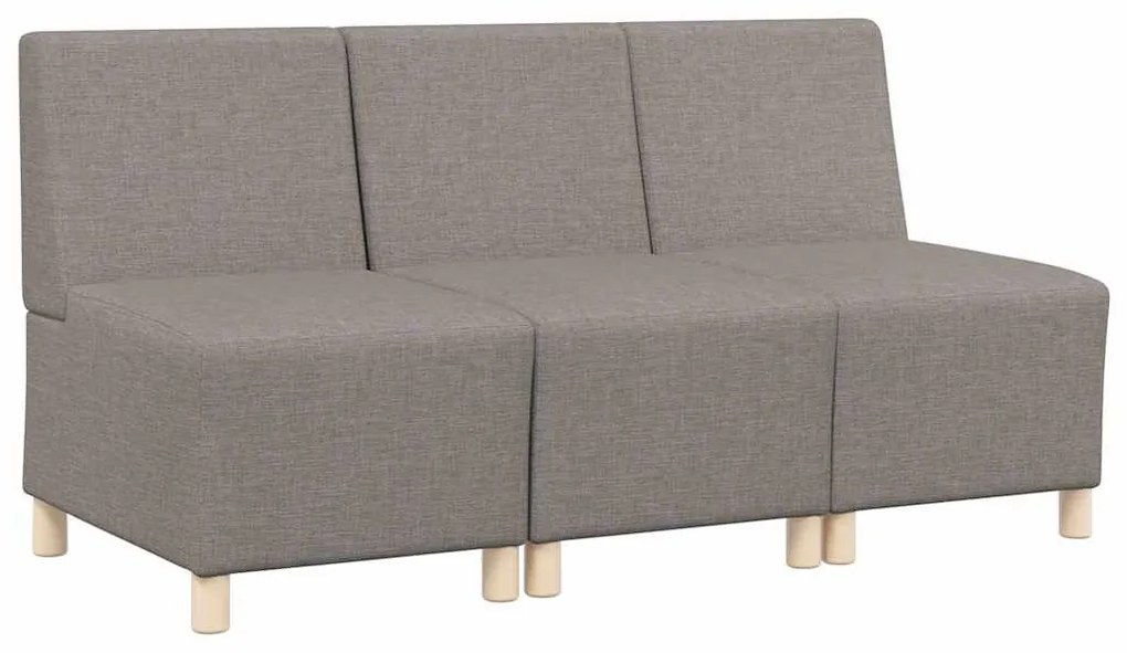 Karfa Nélküli Modularis Kanapé Egység 3 pcs Tópszínű