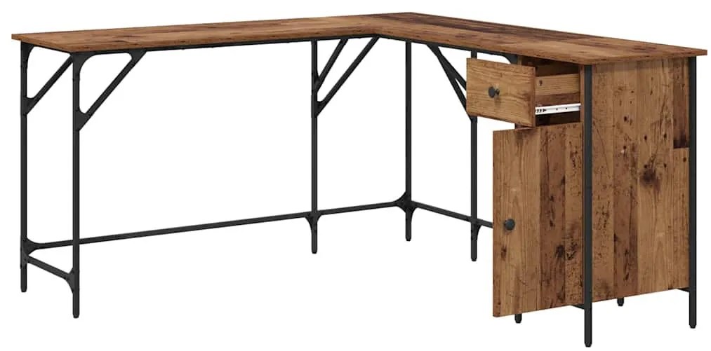 Asztal Öreg fa 141 x 141 x 75 cm Faanyag