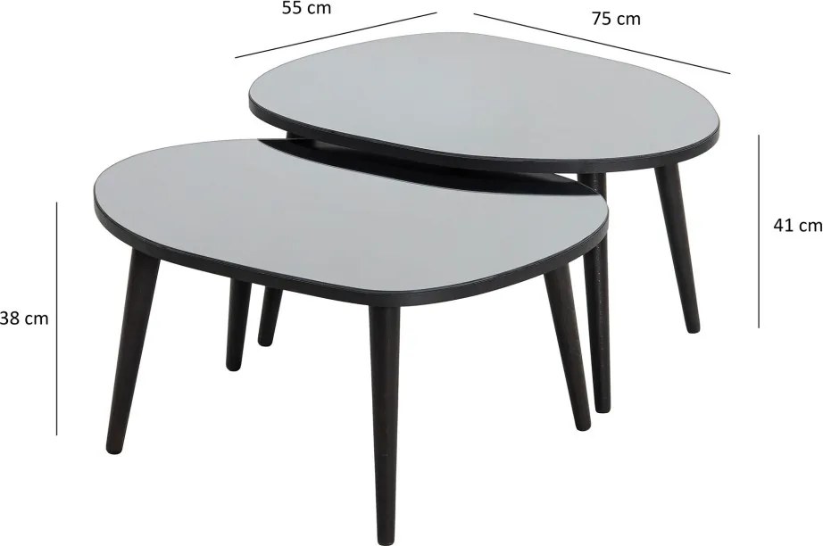 Gusto Set- Black, Fume