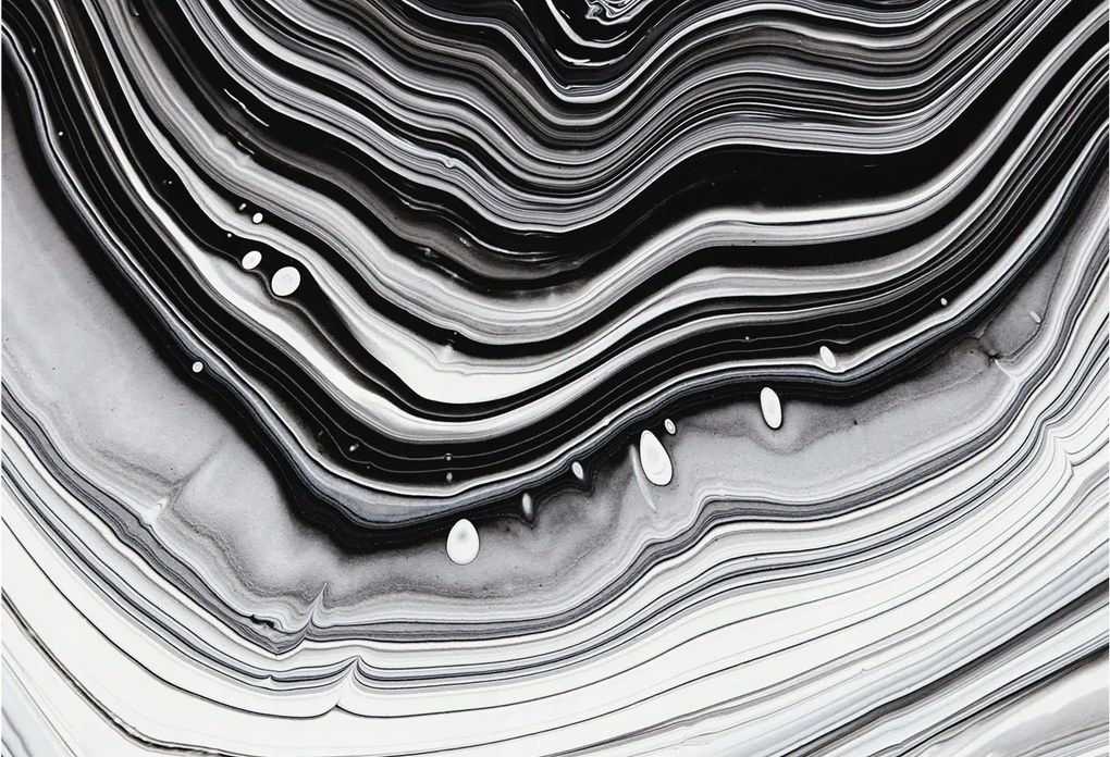 Divatos Flizelin Tapéta 3D Fali Ragasztóval Optikai hullámok 152x104 Ragasztó