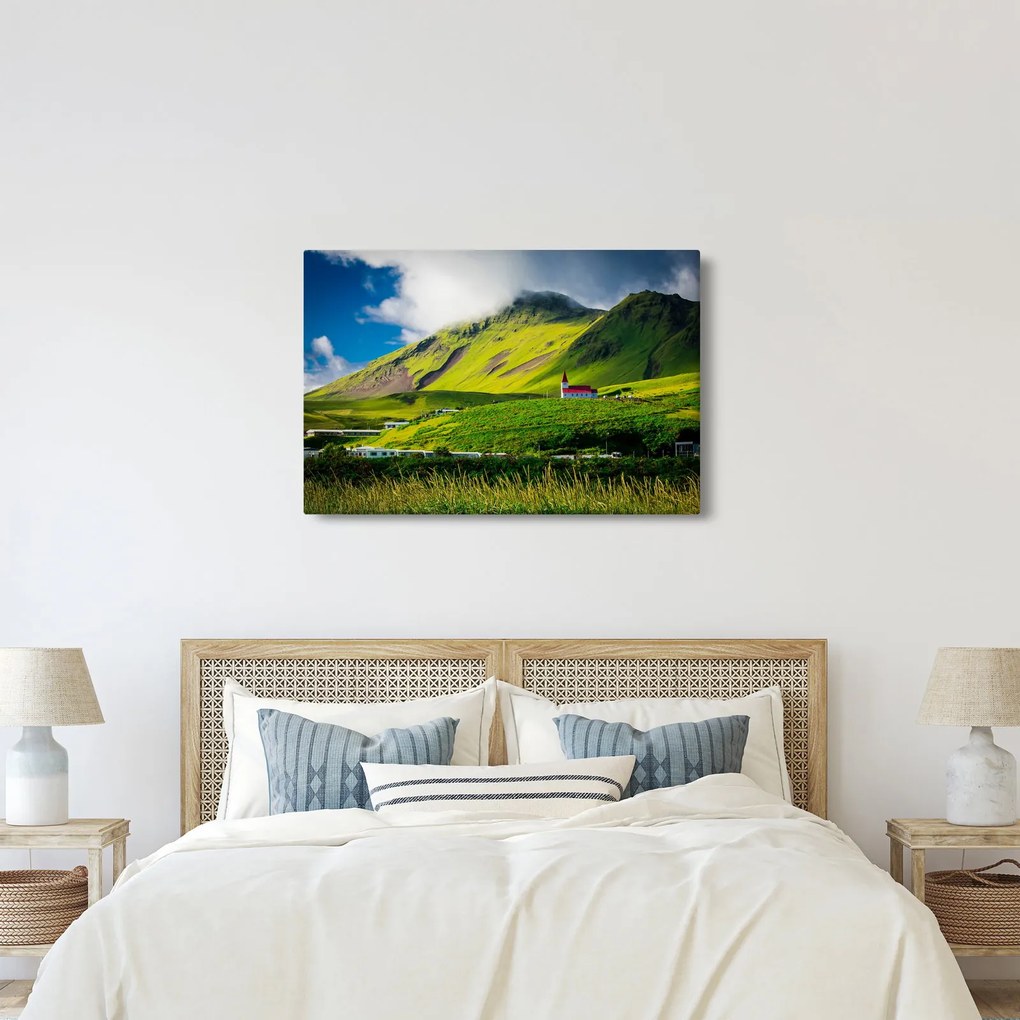 Hegyvidék képe (90x60 cm)