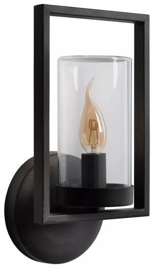 Lucide 29827/01/30 - Kültéri fali lámpa NISPEN 1xE14/40W/230V IP44