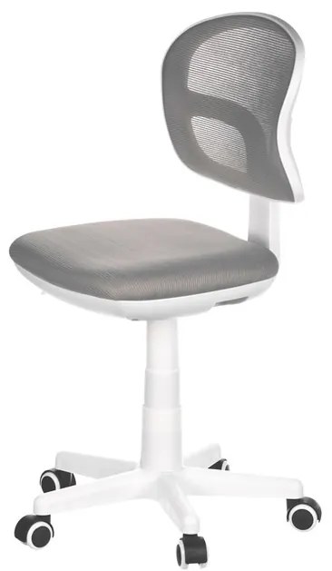Szürke Hálós Gyerek Forgószék, Magasságállítással. GREY