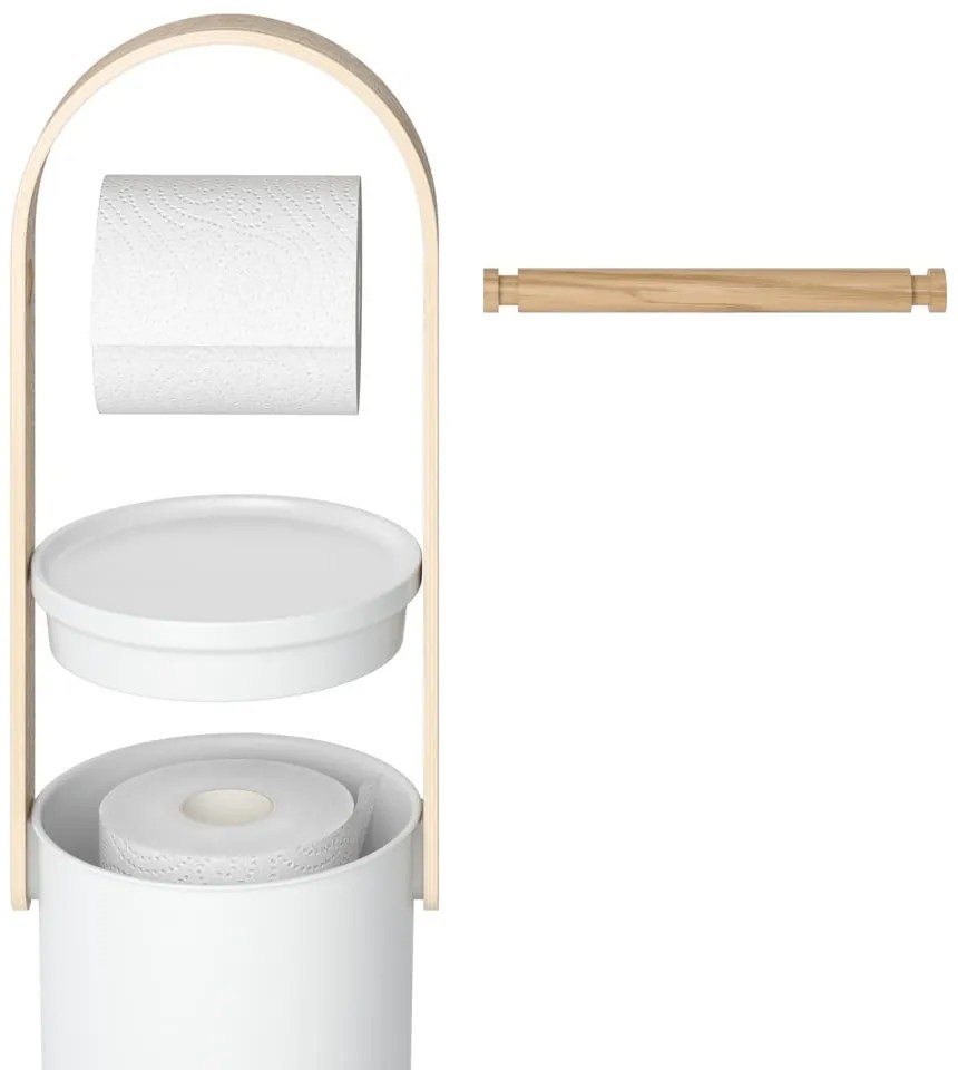 Fehér műanyag WC-papír tartó állvány Bellwood – Umbra