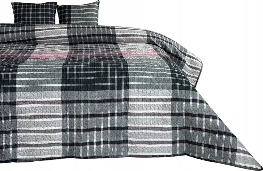 Kétoldalas ágytakaró Tavira Pled Kapa rács 180x220 cm párnahuzat