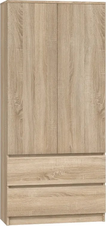 SS-90 gardróbszekrény, sonoma