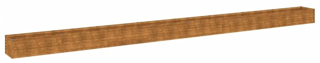corten acél kerti magaságyás 770x50x36 cm