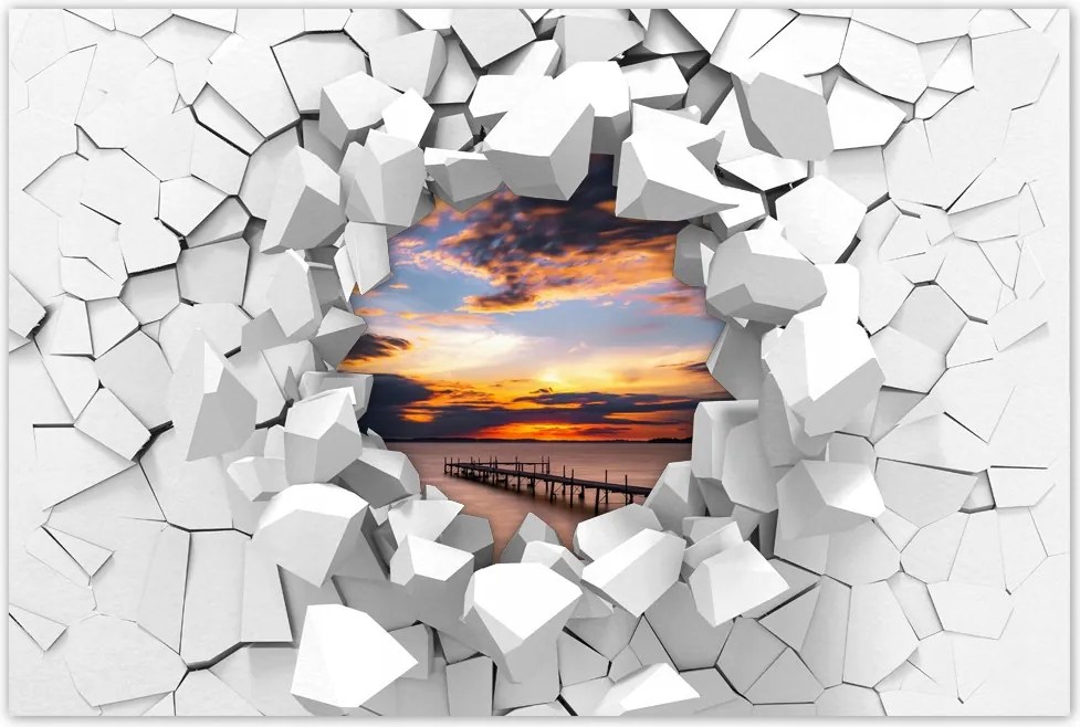 Poszterek 90x60 Nyugati tó móló