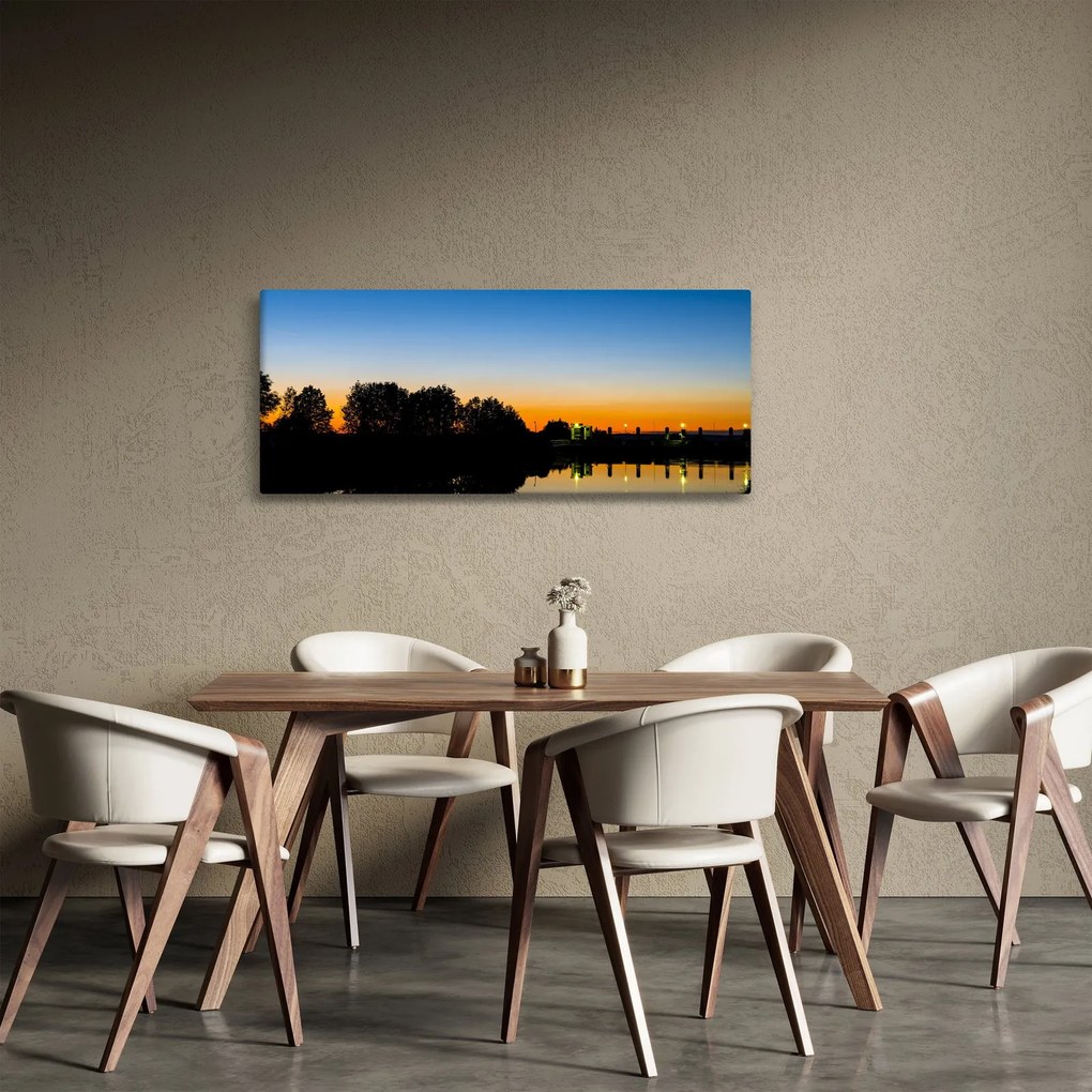 A naplemente képe (120x50 cm)