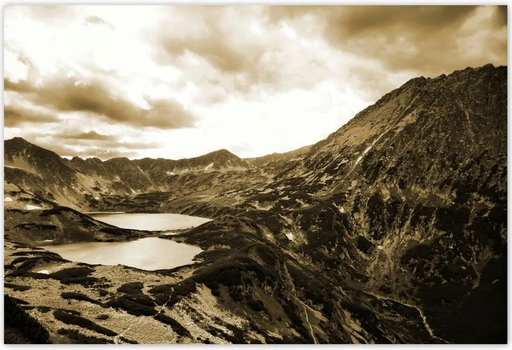 Poszterek 155x105 Tátra Lengyel hegyek Kilátás