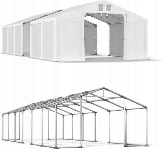Kiállítási sátor 6x23m Kerti pavilon Das 580 W