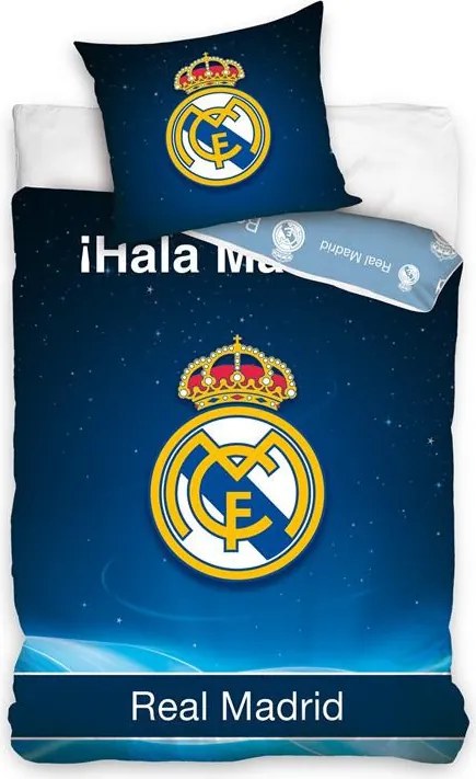 Real Madrid Galaxy ágyneműhuzat 140×200cm, 70×90 cm