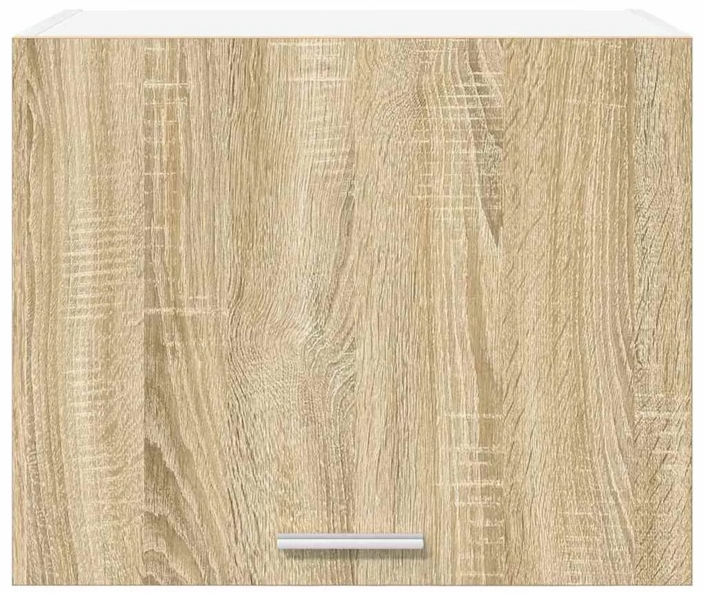 Függő szekrény Riga 2 pcs Sonoma tölgy és fehér 50 x 31 x 40 cm