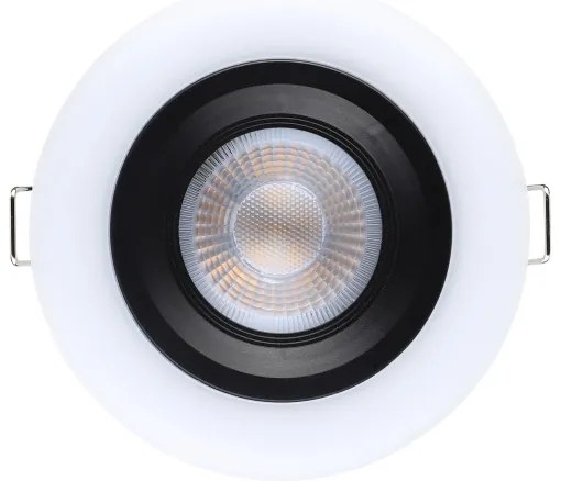 Eglo 900915 - KÉSZLET 3x LED Beépíthető lámpa CALONGE 3xLED/4,8W/230V fekete