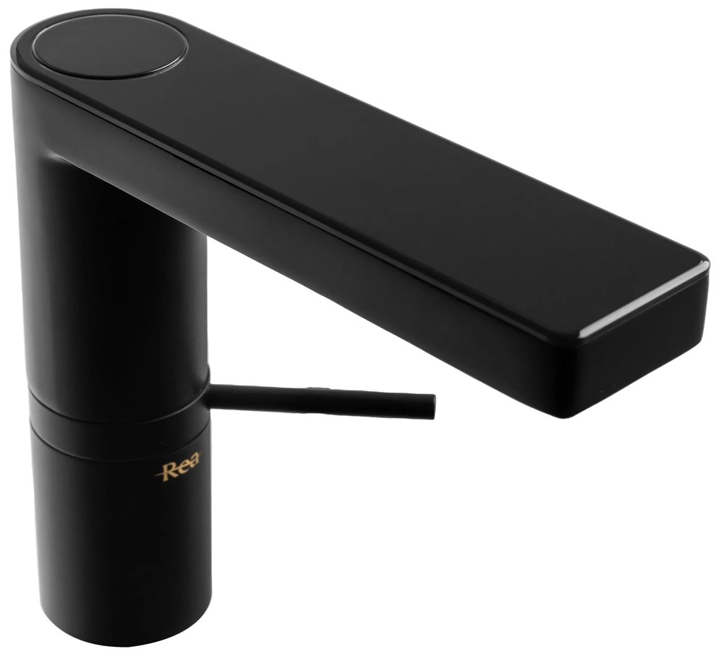 Fürdőszobai csaptelep Rea Amar LCD Low Black