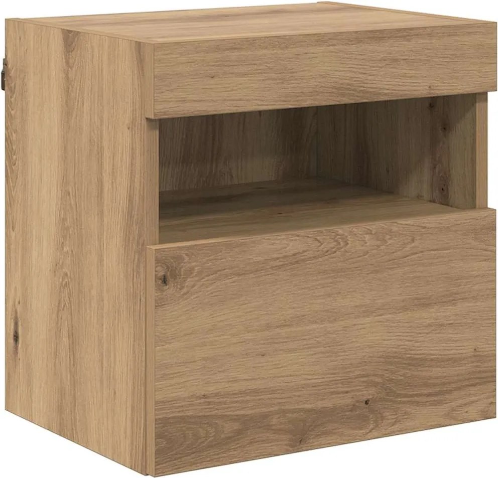 vidaXL TV Fali Szekrény Artisan tölgy 40 x 30 x 40 cm Faanyag