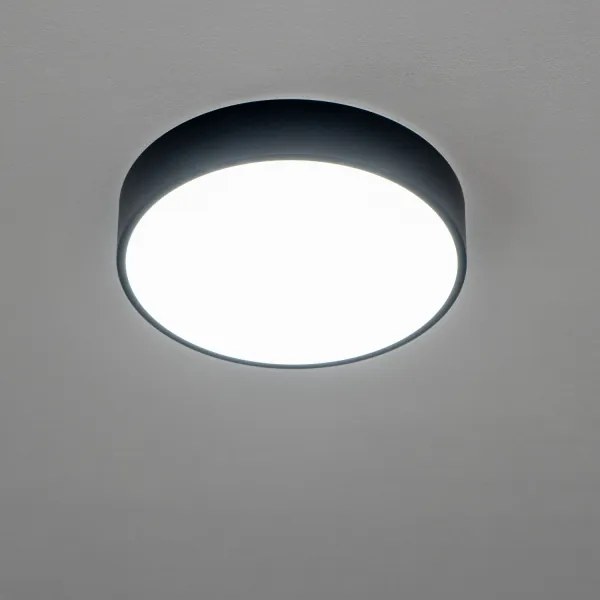 Brilagi - LED fürdőszobai mennyezeti lámpatest POOL LED/24W/230V Ø 30 cm IP54 fekete