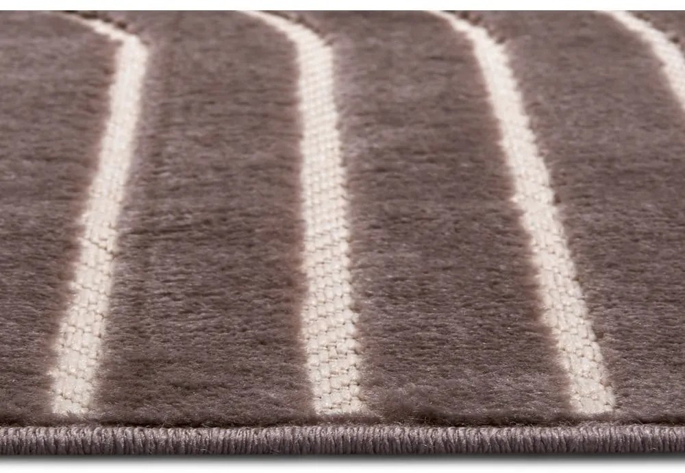 Barna szőnyeg 57x90 cm Iconic Wave – Hanse Home