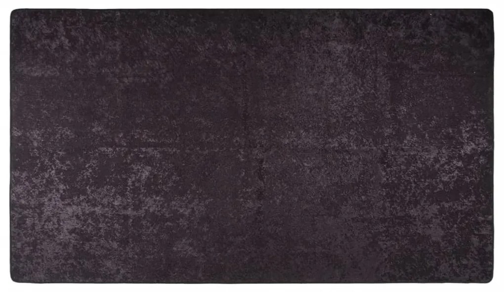 antracitszürke csúszásmentes mosható szőnyeg 190 x 300 cm