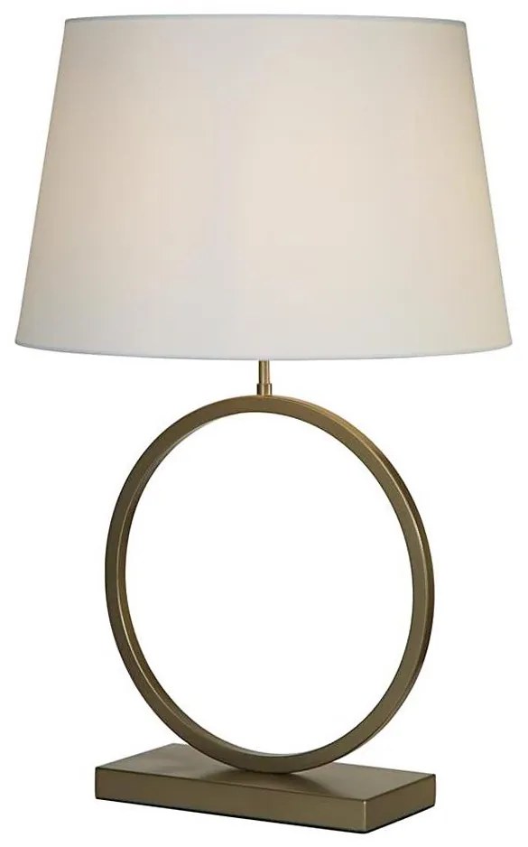 Searchlight EU93102WH - Asztali lámpa ELEGANT 1xE27/60W/230V fehér