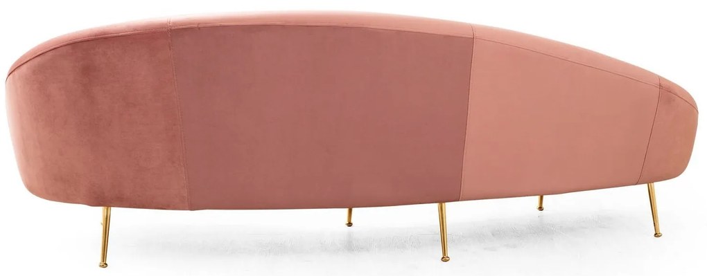 3 személyes kanapé Eses Jobbos - Pink