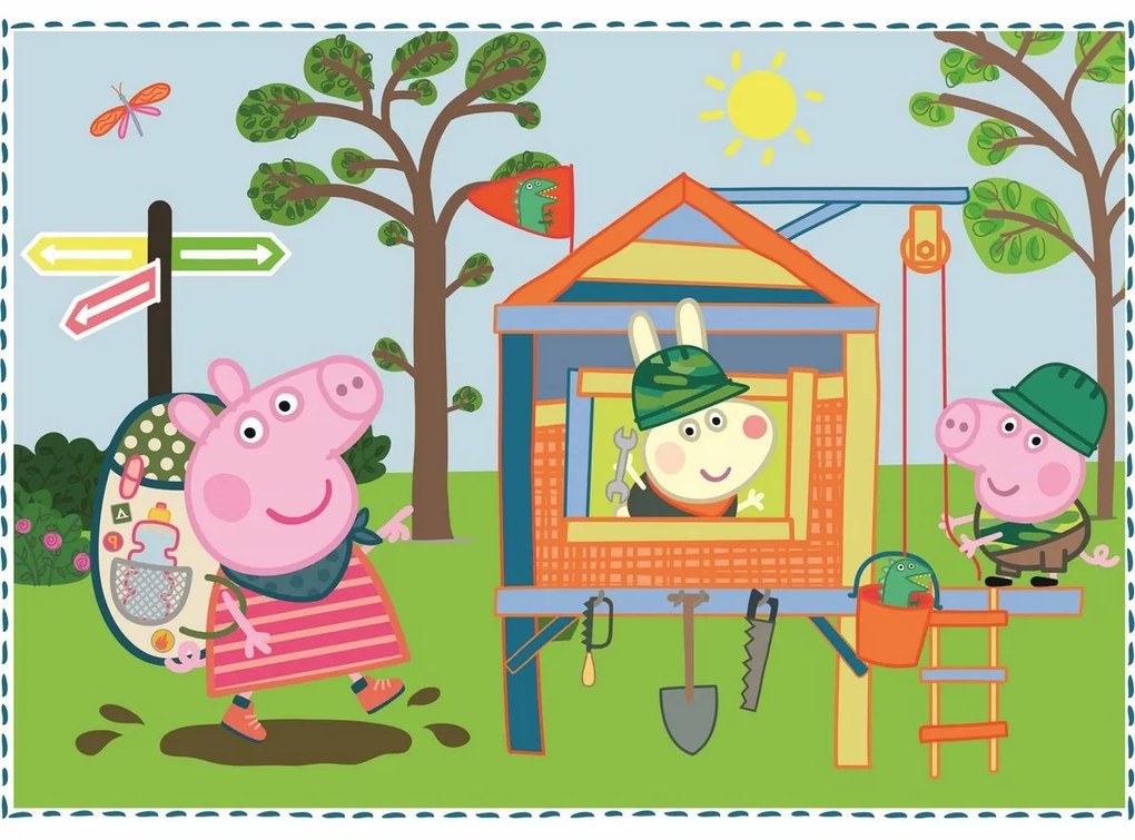 Trefl Puzzle Peppa Malac: Ünnepi emlékek, 4in1