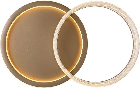 Rabalux 71472 - RIVONA LED fényerőszabályozható mennyezeti lámpa LED/22W/230V 3000–6500K 53,5×35 cm + távirányító
