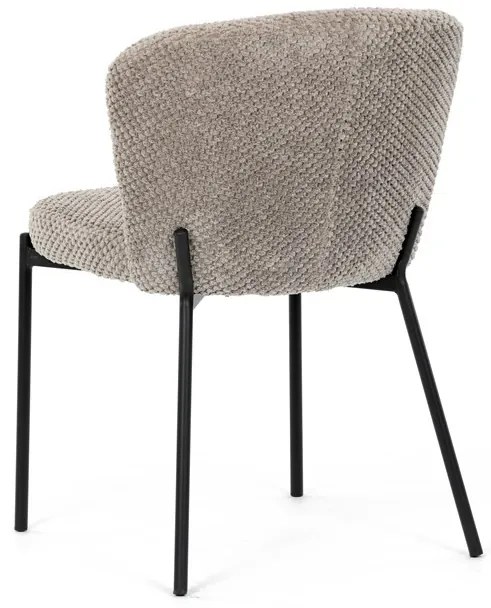 Bézs Bouclé Étkezőszék. CT-W1077 LAN2