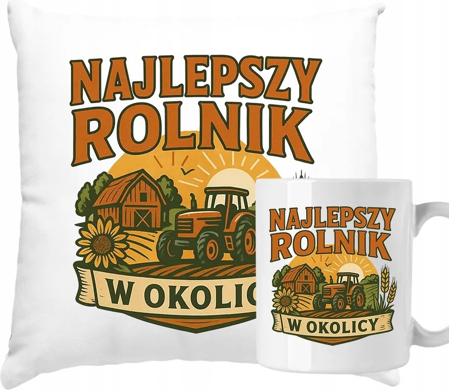 Párna Bögre A legjobb gazda a környéken Gazda Vicces pólók