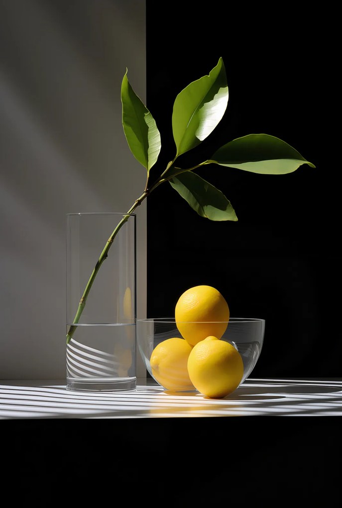 Poszter 68x101cm Citrusos elrendezés