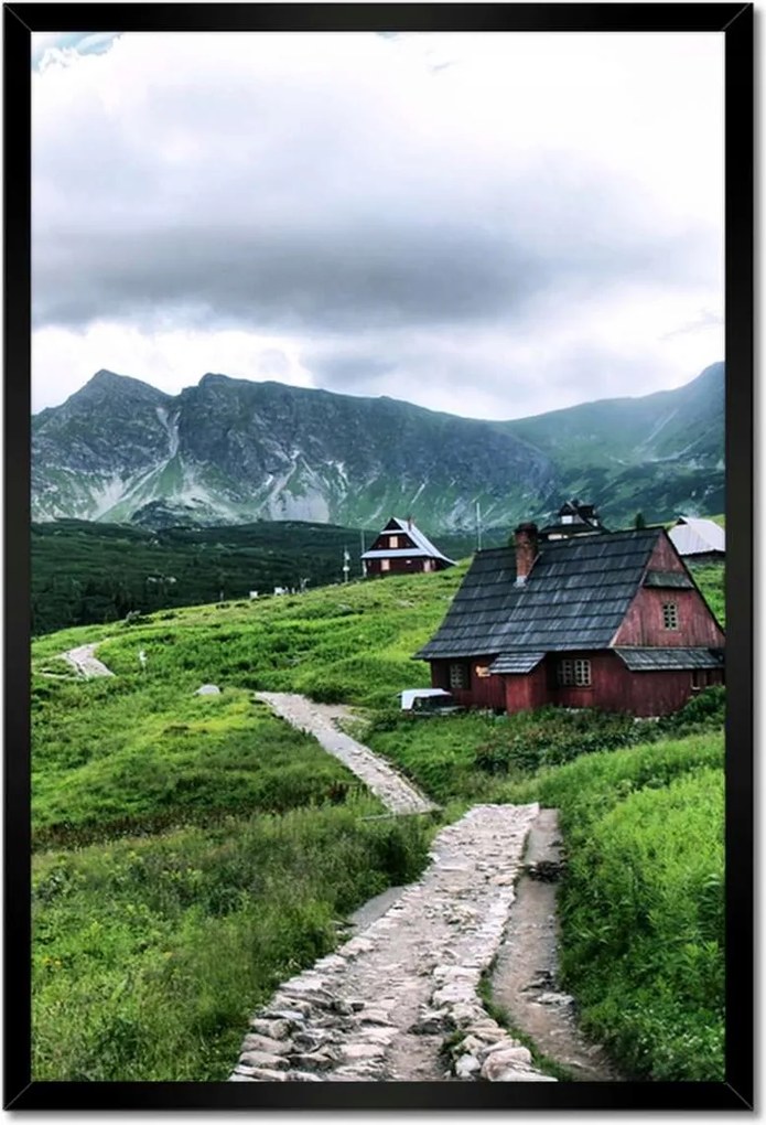 Poszterek keretben 40x60 Tátra Lánctalpas csarnok